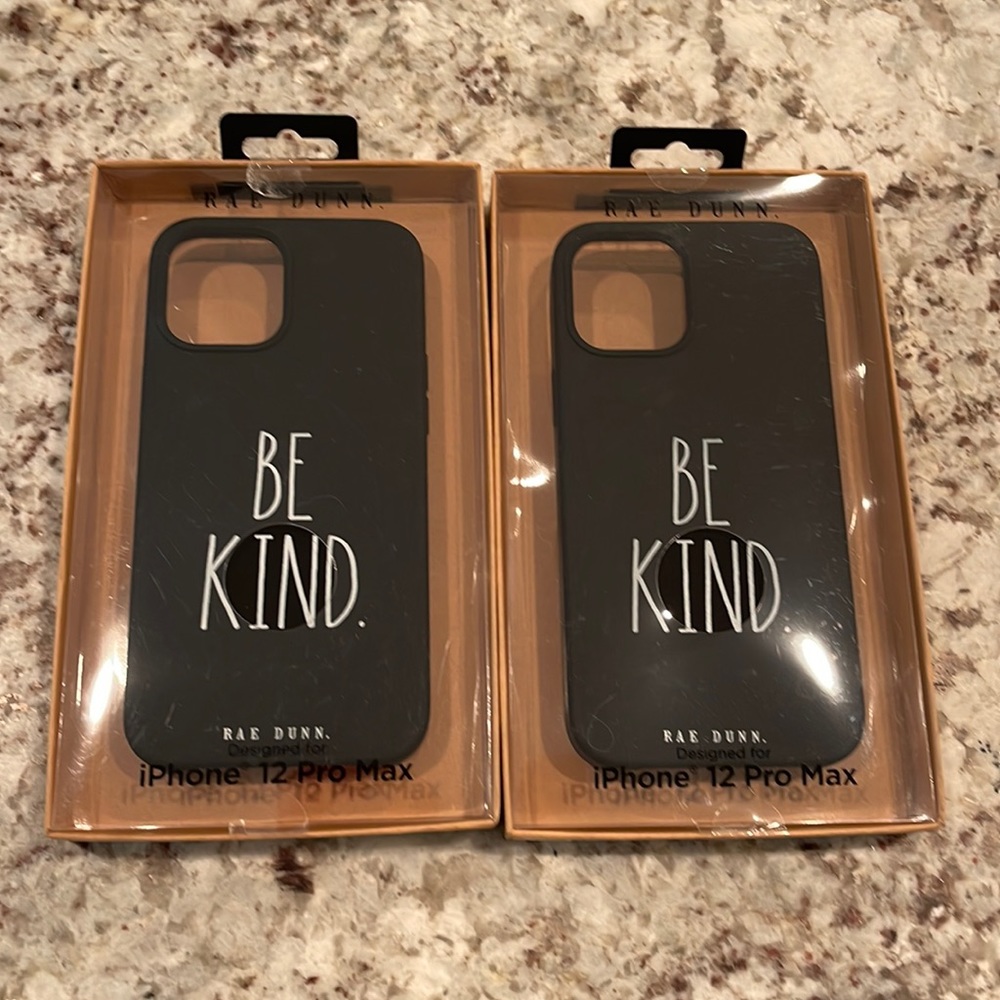 RAE DUNN BE KIND IPHONE 12 PRO MAX PHONE CASE